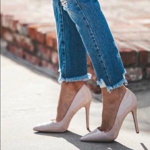 VICI ALEXA PUMPS - NUDE (SIZE 10)